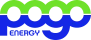 logotipo de pogo energy de la compañía eléctrica